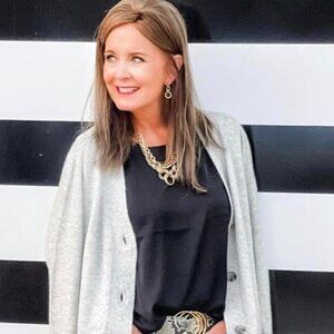 Cabi 4181 Complete Top Small EUC